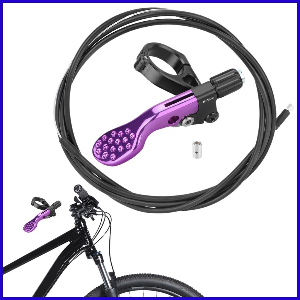 Mountain ขี่จักรยาน Dropper โพสต์สาย Seatpost Dropper ระยะไกล Lever ชุด Seatpost REMOTE LEVER hoebas