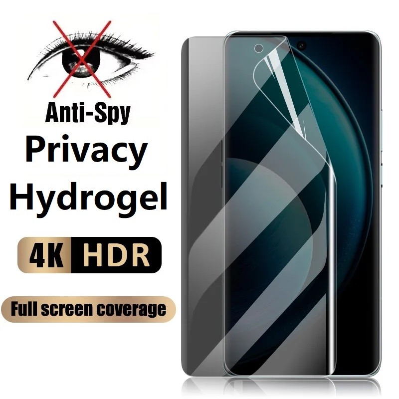 RealmeP1 P1Pro P1Speed P2Pro 2 ชิ้น Anti Spy ความเป็นส่วนตัวฟิล์ม Hydrogel นุ่มสําหรับ Realme P2 P1 