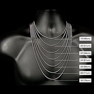 Vnox ผู้ชาย Cuban Link Chain สร้อยคอสแตนเลสสีดําทองสีชาย Choker colar เครื่องประดับของขวัญสําหรับเขา