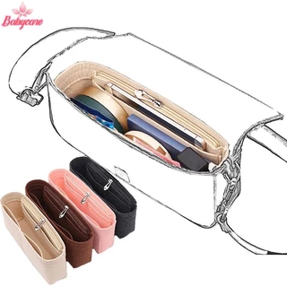 BYCE> 1PC Felt ใส่กระเป๋า,แต่งหน้า, Liner Perfect สําหรับกระเป๋าถือผู้หญิงสําหรับและกระเป๋าเครื่องสําอางใหม่