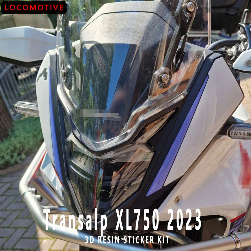 LS XL750 Transalp Sticker 3D Epoxy Resin Sticker Kit For Honda Transalp XL 750 TRANSALP 750 2023 Hea
