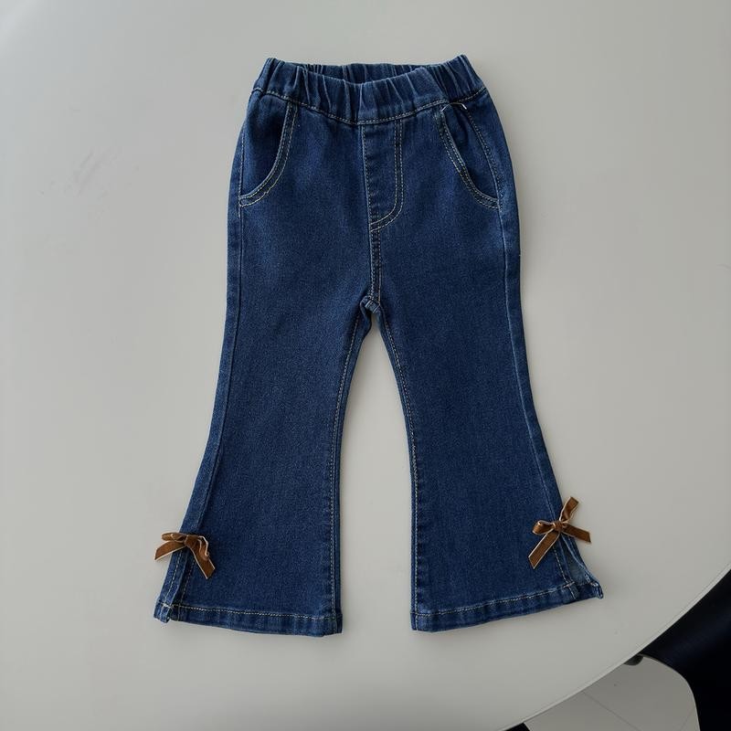 Hania Kids ชุดเด็กผู้หญิง พร้อมส่ง กางเกงผ้ายีนส์ขายาว K3134666