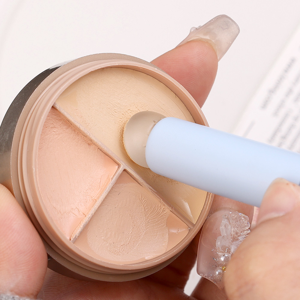 แปรงทาปากคอนซีลเลอร์ซิลิโคนขนาดเล็กพร้อมฝาปิด - แปรงมาส์กลิปสติก Applicators เครื่องมือแต่งหน้าความงาม - รูปที่ 6