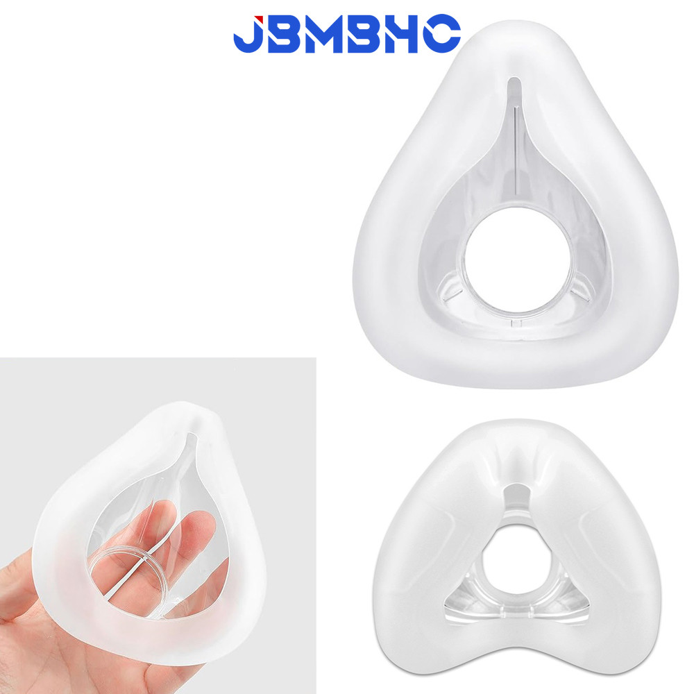 1 PCS CPAP ซิลิโคนหน้ากากจมูก Face Mask เปลี่ยนอุปกรณ์เสริมเบาะสําหรับ AirFit F20/N20 Ventilator