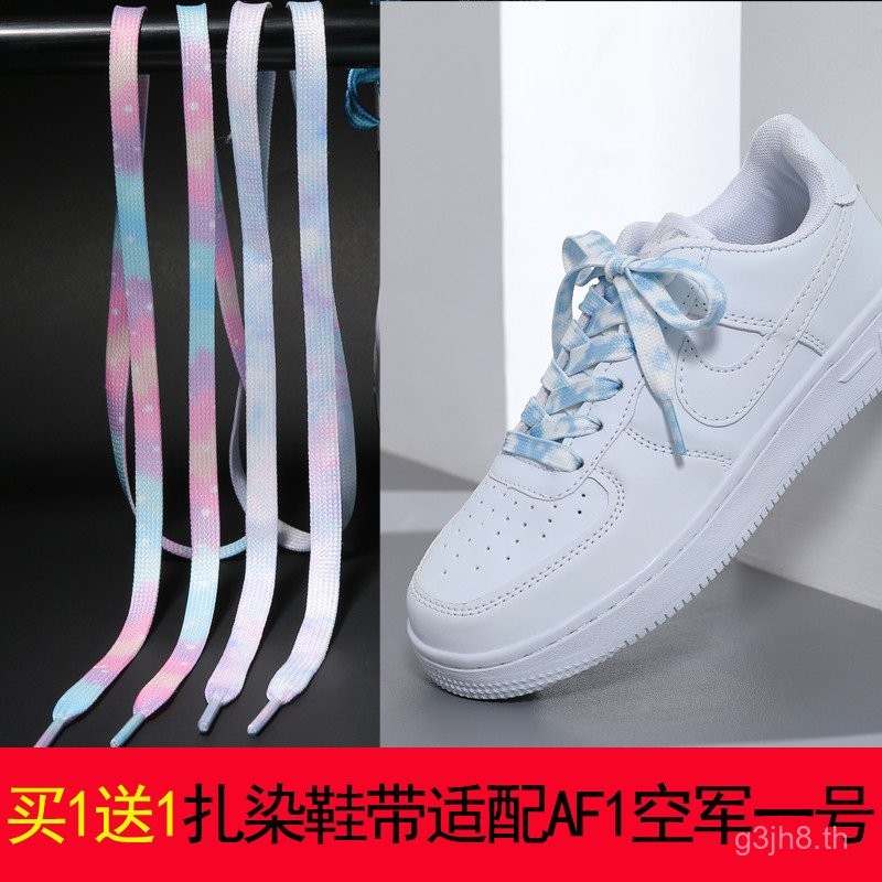 รองเท้า Nike AIR FORCE AF1 สีขาว รองเท้าผ้าใบ Macaron Air Force One รองเท้ากีฬาสำหรับผู้ชายและผู้หญิ