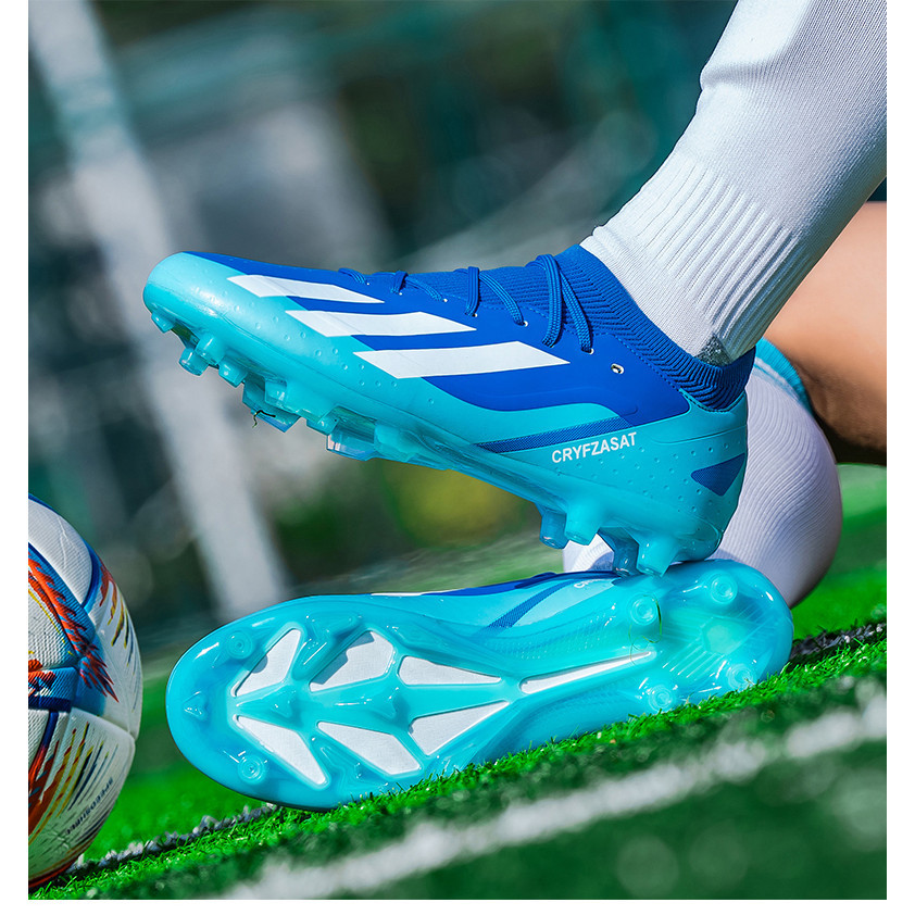 2024 ใหม่ฟุตบอลโลก Messi FG soccer Boots รองเท้าฟุตบอลเดียวกันผู้ใหญ่เด็กสตั๊ดรองเท้ากีฬาการฝึกอบรมกลางแจ้งขนาด 35 ~ 45