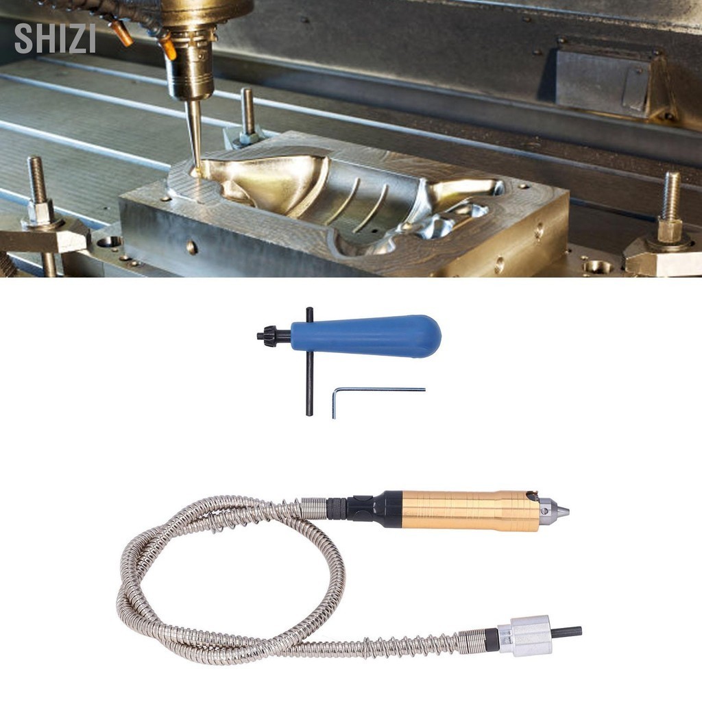 ShiZi Flex Shaft Extension Chuck Key Adapter สิ่งที่แนบมาแบบยืดหยุ่นสำหรับสว่านไฟฟ้าเครื่องมือเครื่องบดโรตารี