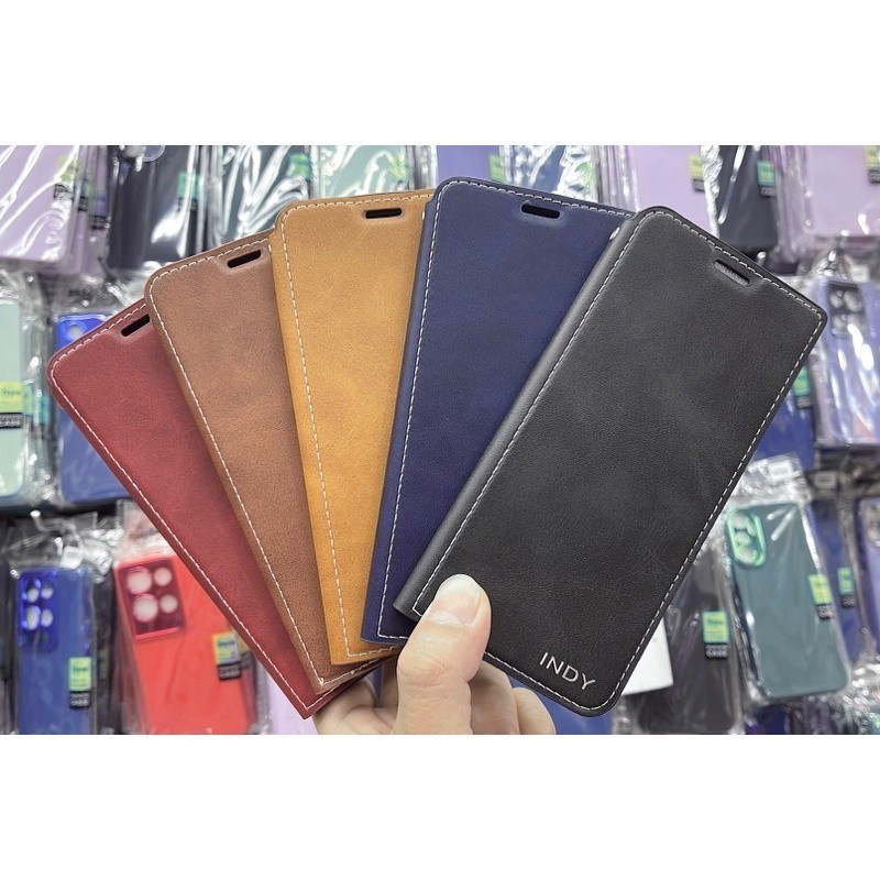 ส่งเร็ว เคสฝาพับหนัง XUNDU INDY Samsung A15 A25 A35 ใส่บัตรได้ เปิดปิด มีแม่เหล็ก