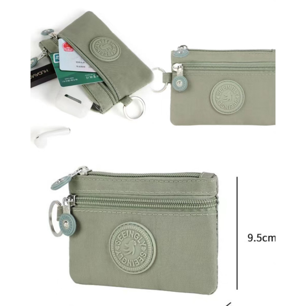 (HB-891) กระเป๋าสตางค์ ใส่เหรียญ ใส่แบงค์ ผ้าแคนวาส