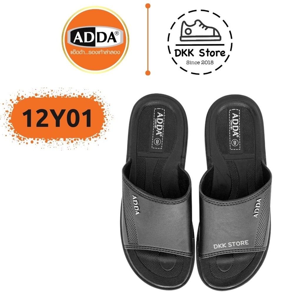 DKK : ADDA รองเท้าแตะลำลองแบบสวม รุ่น 12Y01/13G00/13W00/15101/18401 (ไซส์ 6-10)