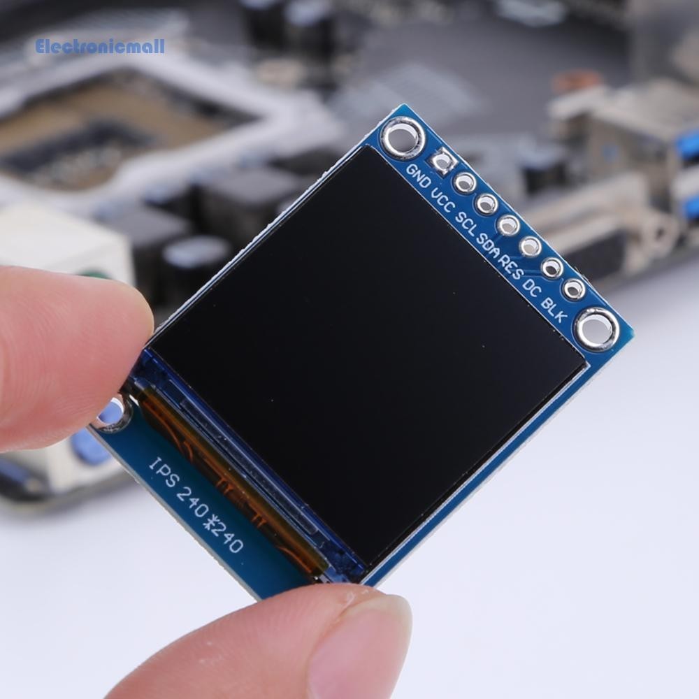 [ElectronicMall01.th] บอร์ดอินเตอร์เฟซ SPI RGB TFT LCD 1.3 นิ้ว ST7789 240x240 พิกเซล 7 Pin สําหรับ Arduino