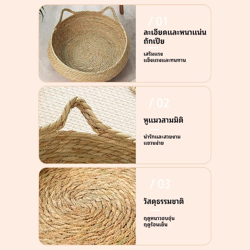 ครอกแมว เสื่อแมว แผ่นลับเล็บแมว กรงเล็บบด thumbnail 5