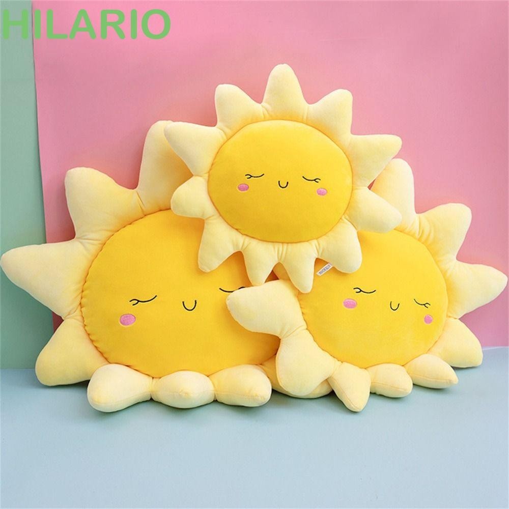 Hilario หมอนตุ๊กตานุ่ม รูปก้อนเมฆ ดวงอาทิตย์ สร้างสรรค์ ของเล่นสําหรับเด็ก