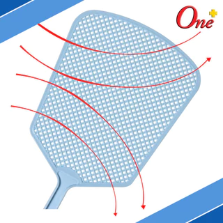 (ราคา1ชิ้น) ไม้ตีแมลงวันสีพาสเทลและสีสดใส รูปทรงน่ารัก Plastic Fly Swatter&Pastel (จัดส่งคละสี)