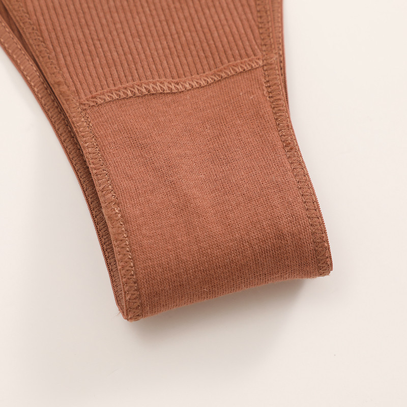 Finetoo กางเกงชั้นใน ผ้าฝ้าย สีพื้น สําหรับผู้หญิง - รูปที่ 6