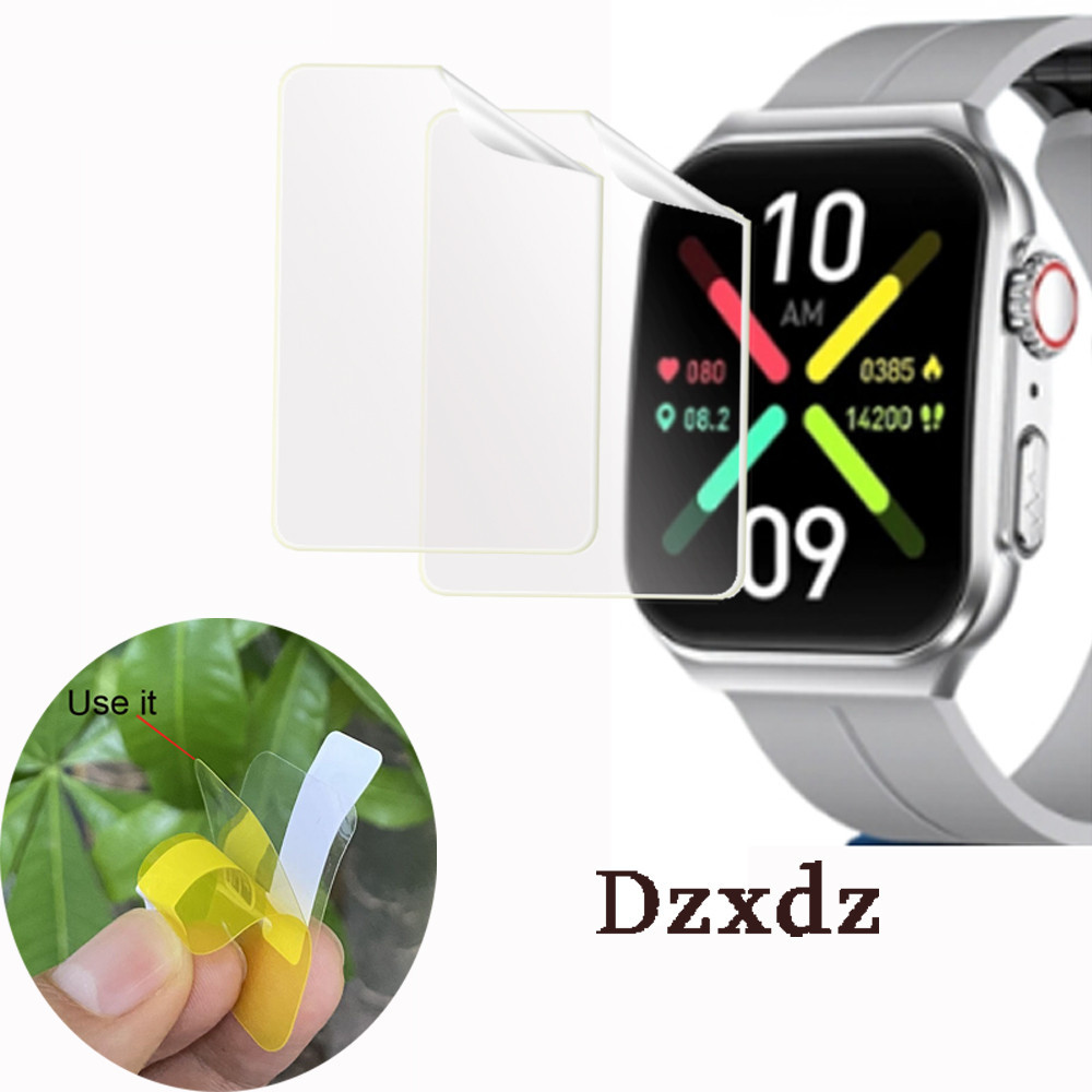 ฟิล์มกันรอยหน้าจอไฮดรอลิค TPU HD แบบใส กันน้ํา สําหรับ Hcare Wow Smart Watch ฟิล์ม