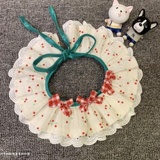 ผ้ากันเปื้อน ผ้าพันคอ ขนาดใหญ่ ขนาดกลาง ประดับโบว์ สําหรับสั…