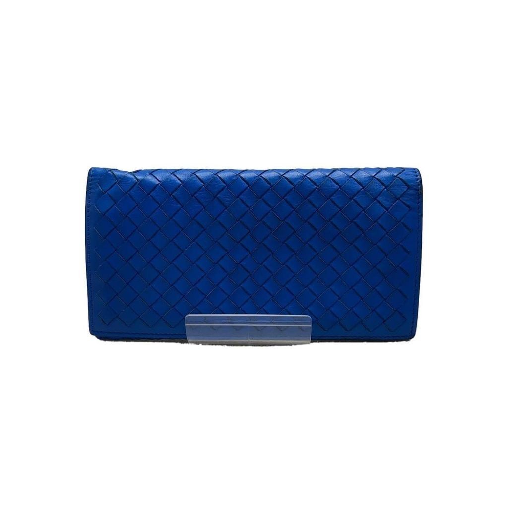Bottega Veneta(โบเตก้า เวเนต้า) Wallet Leather Mens Blue Direct from Japan Secondhand