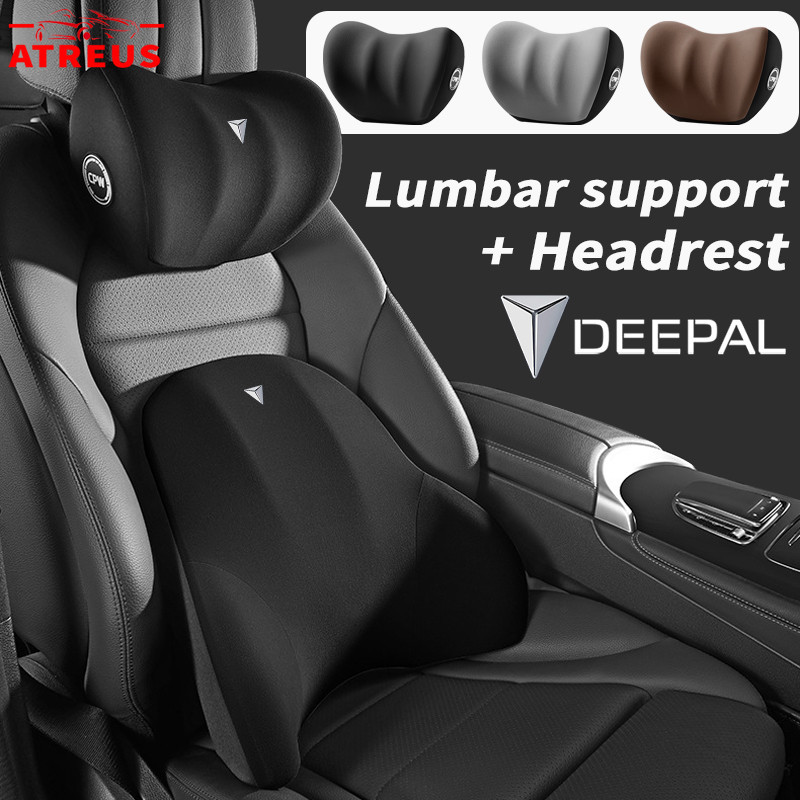 Changan Deepal S07 L07 หมอนรองคอเมมโมรี่โฟม รองคอ รองเอว ใส่สบาย สําหรับพนักพิงศีรษะรถยนต์