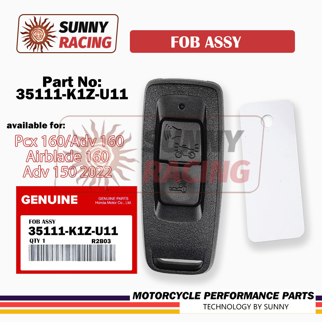 (35111-K1Z-U11 กุญแจรีโมทอัจฉริยะสําหรับ PCX160