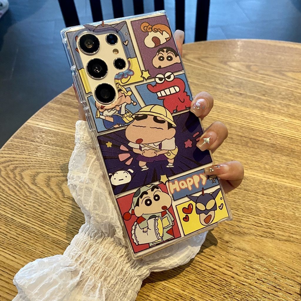 เคสซิลิโคนนิ่ม สําหรับ Samsung Galaxy S24 Ultra S23 Ultra S22 Ultra S21FE S21 S23 S24 Plus+S21 Ultra S20FE Note10 Plus Note20 Ultra