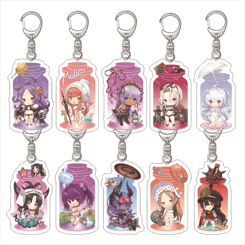 Fate/grand Order พวงกุญแจอะคริลิค Servant พวงกุญแจจี ้ อะคริลิค