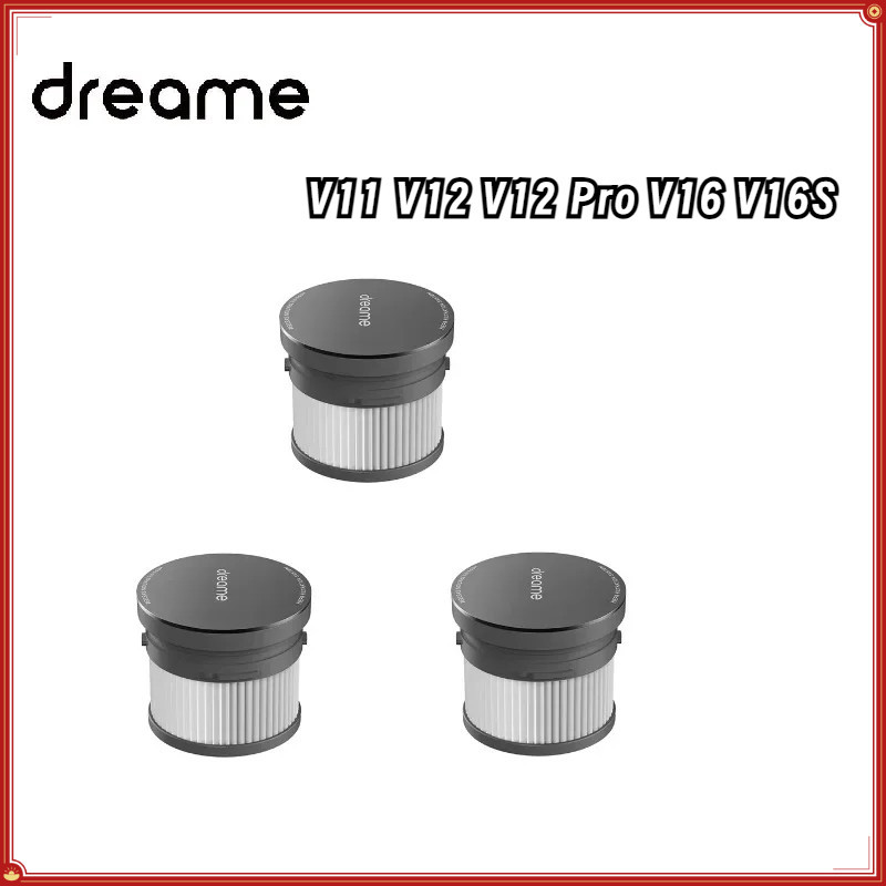 Dreame V11 V12 V12 Pro V16 V16S ชุดอะไหล่เครื่องดูดฝุ่นมือถือ Hepa Filter ชุดอะไหล่