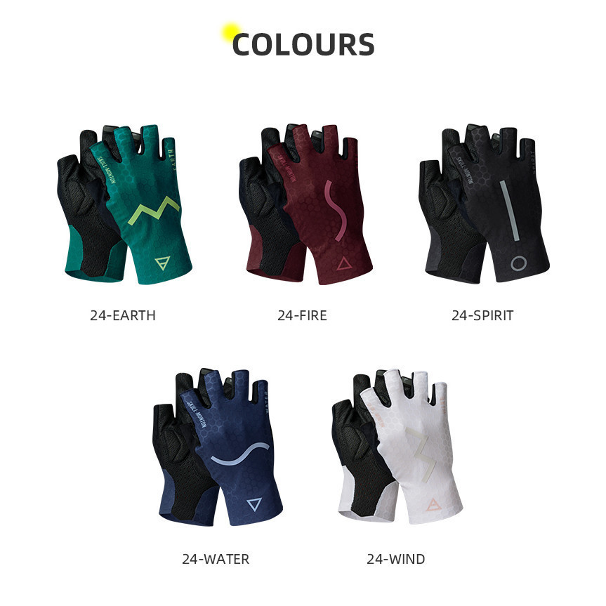 ถุงมือ MONTON FINGERLESS CYCLING 24 ELEMENT
