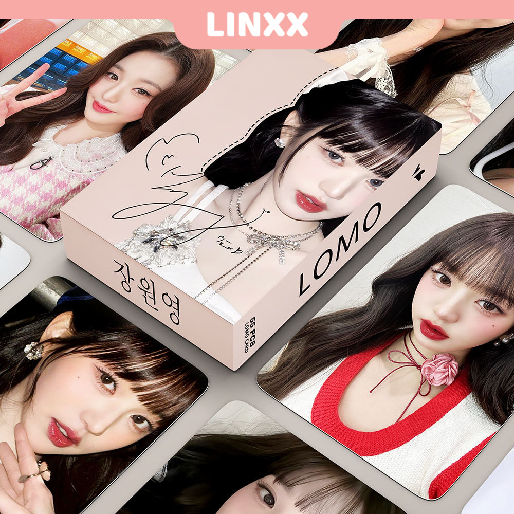Linxx โปสการ์ด อัลบั้ม IVE WONYOUNG Lomo Card Kpop 55 ชิ้น