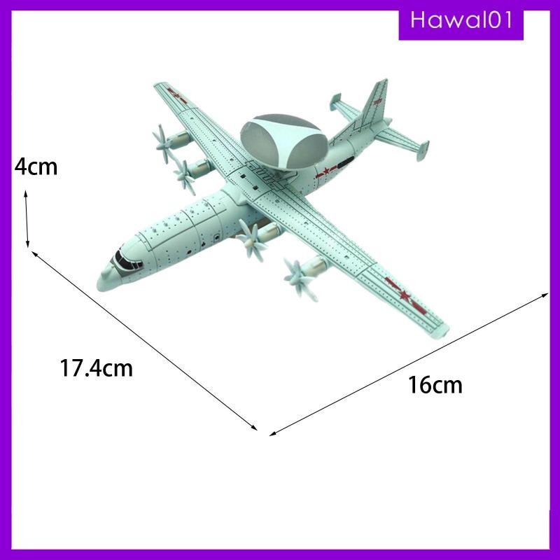 [Hawal] โมเดลเครื่องบินรบ 1/240 สเกล 4D