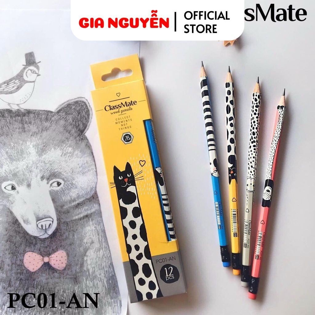 ดินสอเพื่อนร่วมชั้น Animal PC01AN / PC01PR 2B