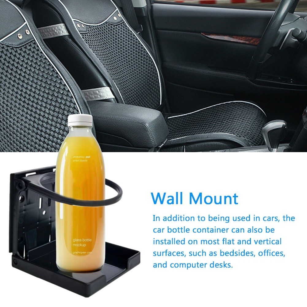 ที่วางแก้วในรถยนต์ ที่วางแก้วในรถยนต์ ชุดแต่งรถอุปกรณ์ภายในรถยนต์ ที่วางแก้วน้ำมัลติฟังก์ ติดตั้งง่าย ที่วางแก้วบนรถ