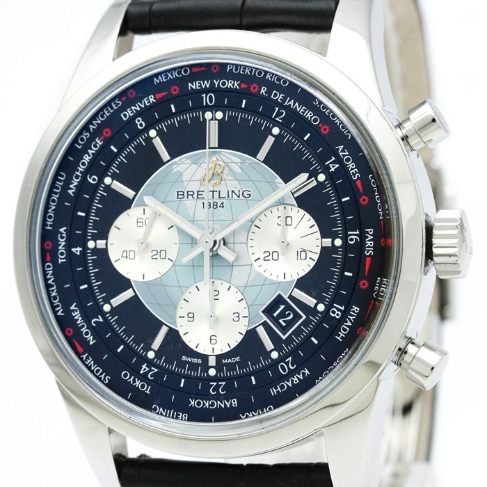 Breitling นาฬิกาข้อมือกลไกอัตโนมัติ AB0510 สําหรับผู้ชาย