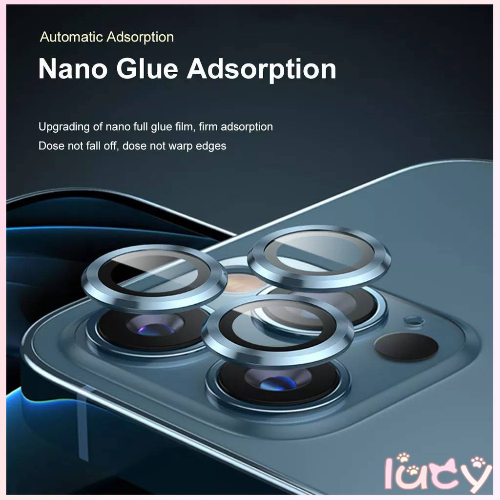 Lucy ฟิล์มกล้องสำหรับ iphone 14 Pro Max 1312 Pro Max ไอโฟน11pro max ฟิล์มหลัง กระจกกล้อง กล้องหลัง ฟิล์ม เลนส์กล้อง#D3