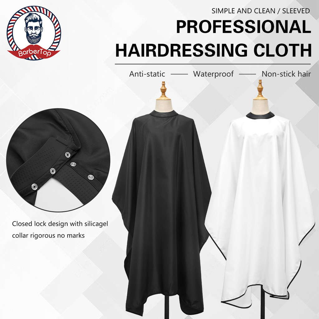 จุด #Hairdressing ซิลิโคนปกผ ้ าพันคอดัดและย ้ อมร ้ านตัดผมป ้ องกันไฟฟ ้ าสถิตผู ้ ใหญ ่ ร ้ านทําผมตัดผมผ ้ าพันคอไม ่ ติดผมกันน ้ ําสไตล ์ ใหม ่