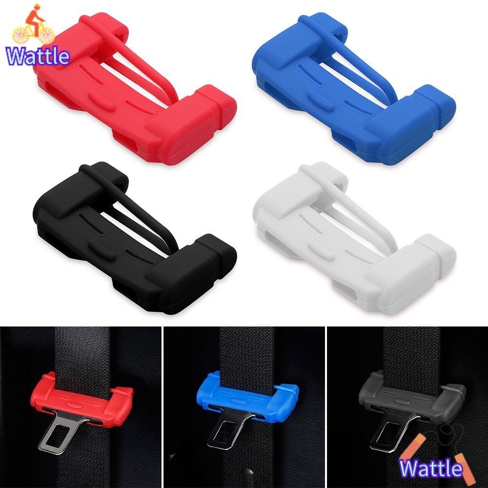 Wattle เคสซิลิโคนป้องกันรอยขีดข่วนสําหรับเข็มขัดนิรภัยในรถยนต์หลากสี
