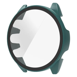 ฝาครอบพีซี + กระจกนิรภัย สําหรับ For Garmin Forerunner 165 / 165 Music เคสป้องกันหน้าจอสมาร์ทวอทช์