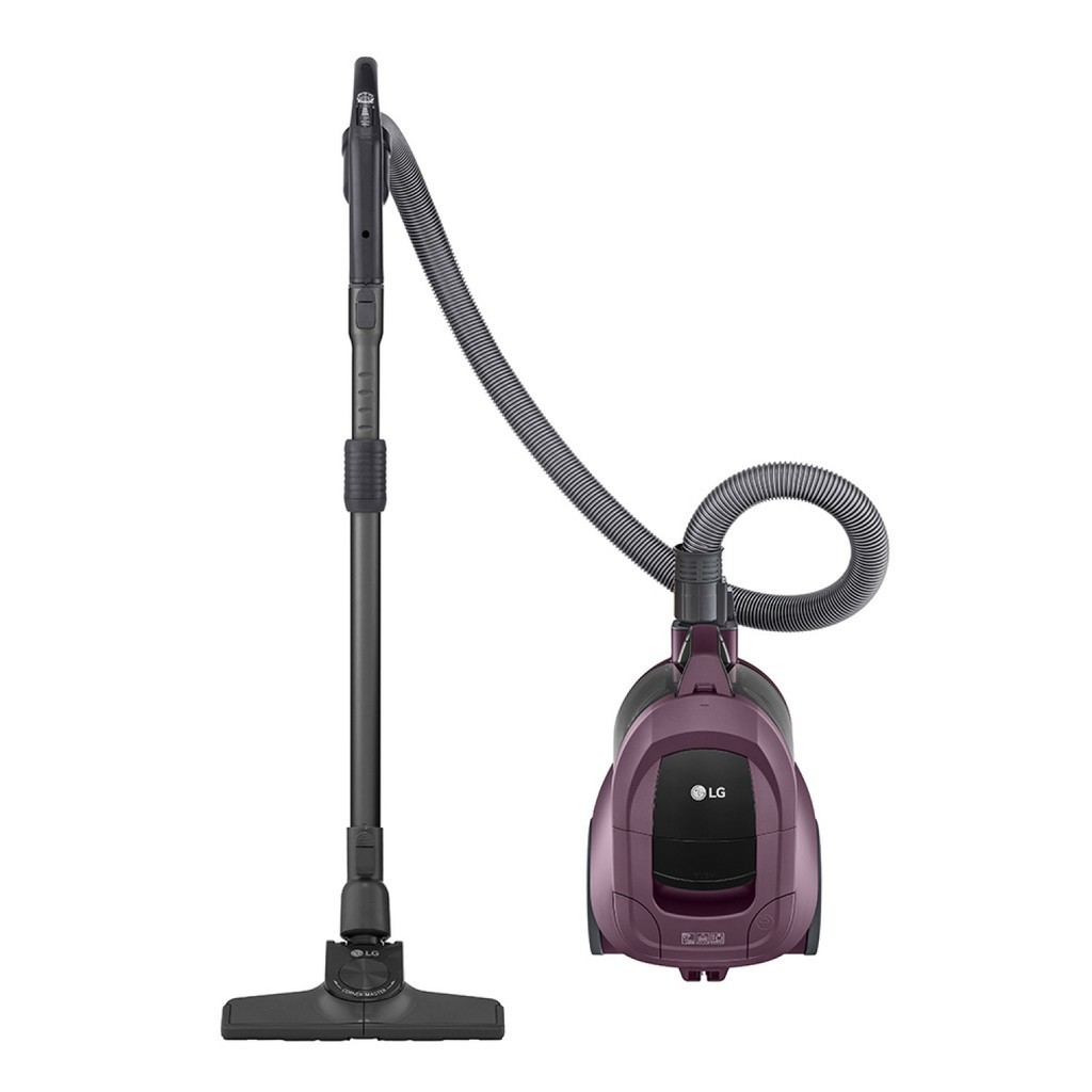 shophome468 LG เครื่องดูดฝุ่น รุ่น VC5417GHT แบบถังเก็บฝุ่น พร้อมหัวดูดหลายรูปแบบ สีไวน์ รับประกันขอ