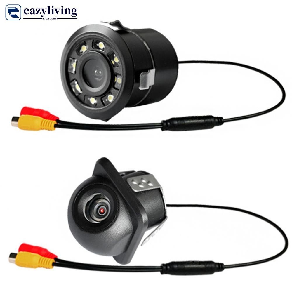 Eazyliving กล้องมองหลังรถยนต์ทั่วไป มุมกว้าง ถอยจอดรถ มี หรือไม่มีจอ LED สํารองข้อมูลอัตโนมัติ A9U4