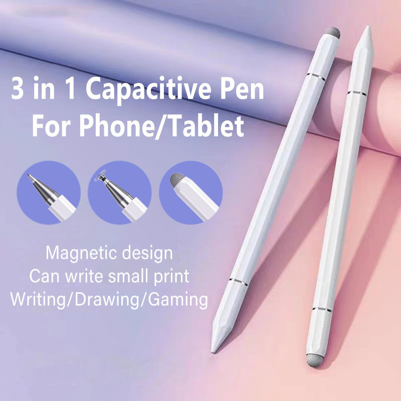 ปากกาทัชสกรีน ปากกาสไตลัส ปากกาสมาร์ทโฟน แท็บเล็ต โทรศัพท์ สากล สําหรับ Android Iphone iPad แท็บเล็ต ปากกาวาดภาพ Stylus