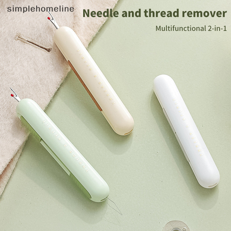 [simplehomeline] ใหม่ พร้อมส่ง 2-In-1 ที่สนเข็มเย็บผ้า แบบสองด้าน อุปกรณ์เสริม สําหรับเย็บผ้า
