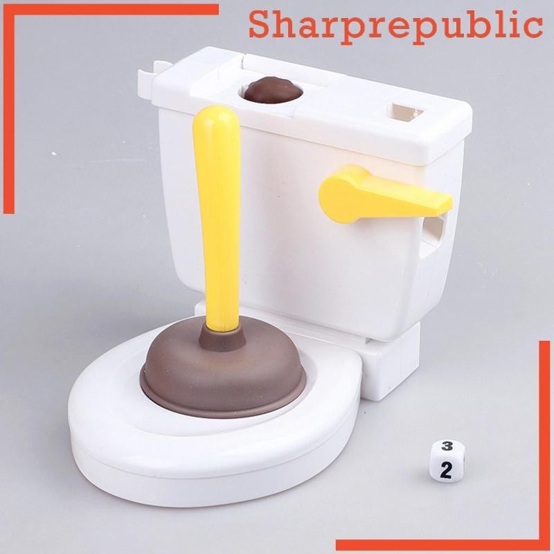 [Sharprepublic] ของเล่นตลก ชักโครก สําหรับเด็กอายุ 5 ปีขึ้นไป