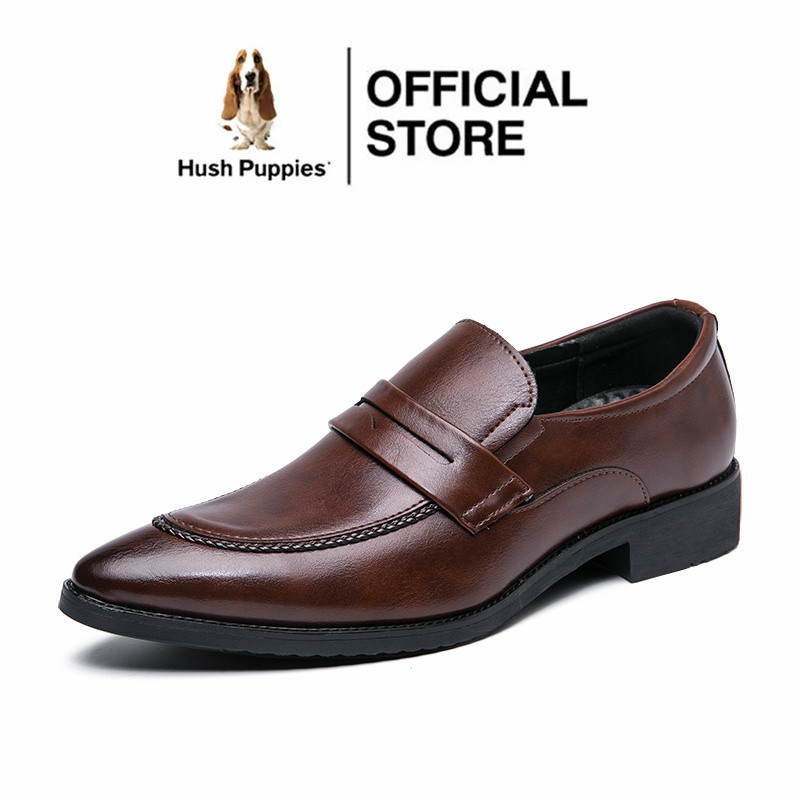 รองเท้าหนัง Hush Puppies ขนาดใหญ่ สําหรับผู้ชาย ไซซ์ 45 46