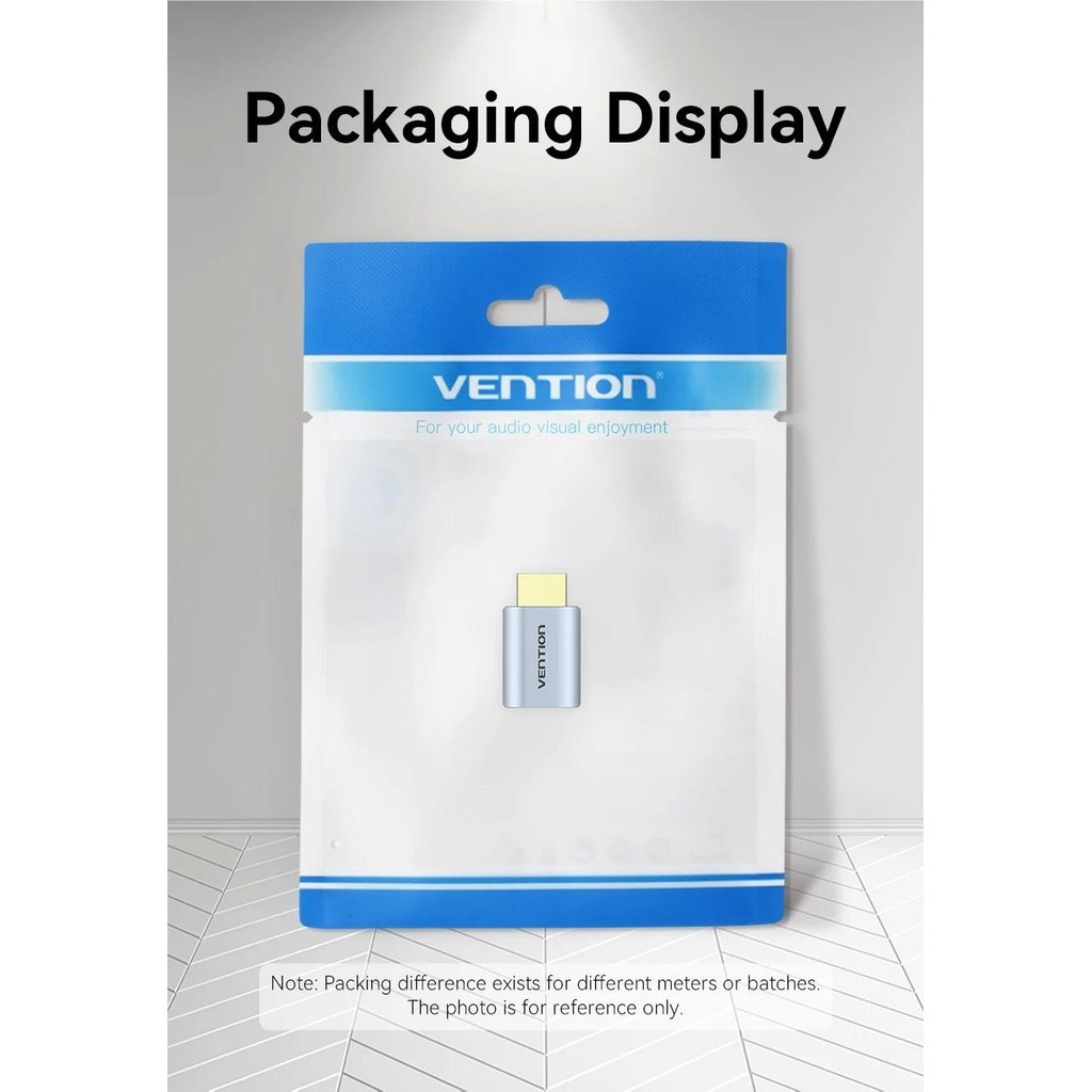 Vention HDMI คัปเปลอร์ 8K 60Hz ตัวผู้ เป็นตัวเมีย เชื่อมต่อสายเคเบิล สําหรับจอมอนิเตอร์ PS5 Roku Stick HD 2.1 8K