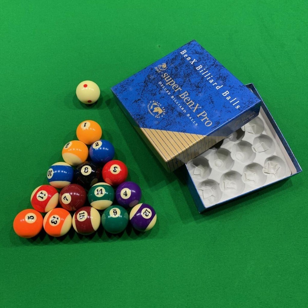 16Pcs ลูกสนุกเกอร์ /Pool Table Practice Ball Billiards Snooker Training Balls 5.25cm ลูกผีลาย เกรดไต้หวัน ขนาดมาตรฐาน