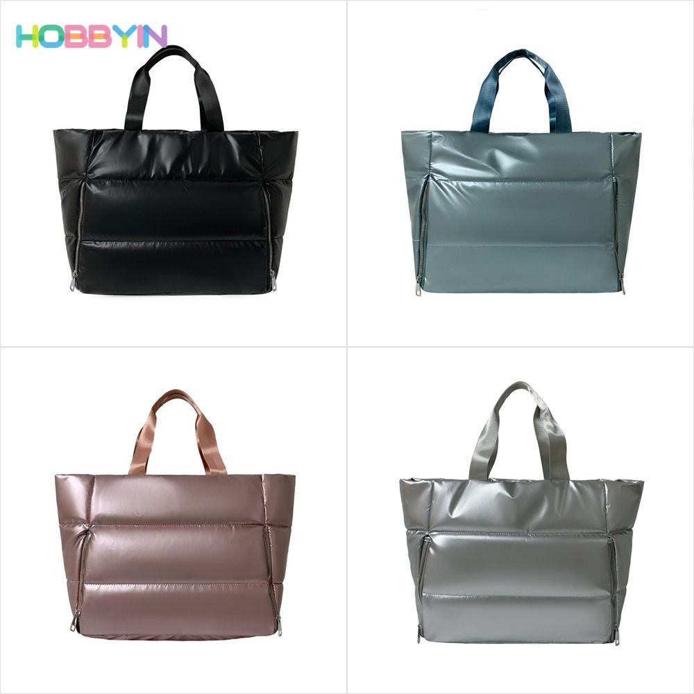 HOBBYIN กระเป๋าถือ แบบนิ่ม กันน้ํา เหมาะกับการเล่นโยคะ ฟิตเนส