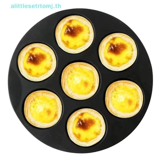 Alittlese แม่พิมพ์เค้กซิลิโคน 7 หลุม Airfryer อุปกรณ์เสริมเตาอบไมโครเวฟเบเกอรี่แม่พิมพ์เกรดอาหารอบเค้กซิลิโคนแม่พิมพ์เครื่องมืออบ TH