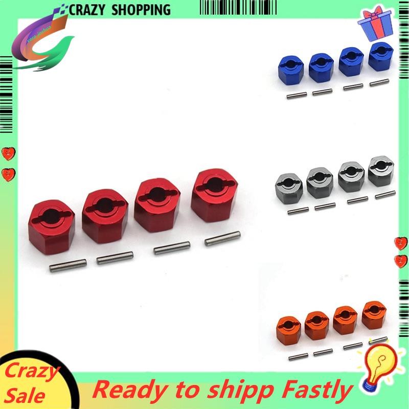 โลหะ 12 มม.ล้อ Hex Hub อะแดปเตอร์สําหรับ ZD Racing DBX-10 DBX10 1/10 RC รถอัพเกรดอะไหล่อุปกรณ์เสริม