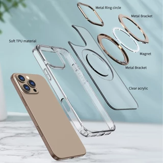 MOBEST เคสแม่เหล็กขาตั้ง สำหรับ iPhone 17 / 17Air / 17Pro / 17ProMax / 16 / 15 / 14 ตั้งได้ กันกระแทก