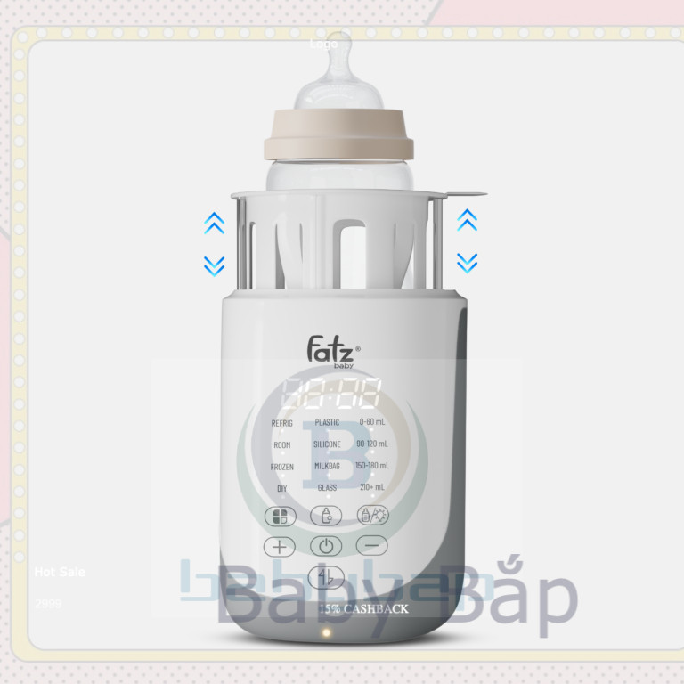 Fatzbaby Mono 17 Smart Super Speed เครื่องอุ่นนม - FB3007KB Shop Babybap
